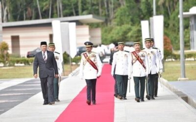 SOVEREIGN’S PARADE OF 15TH INTAKE, OFFICER CADET SCHOOL DA RBAF
