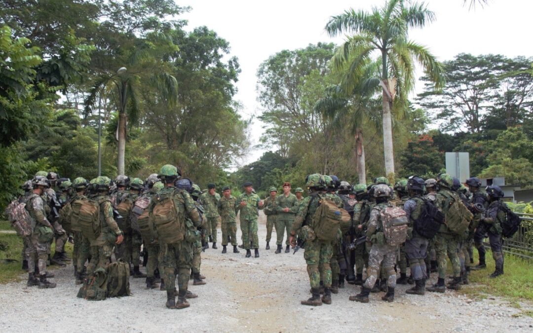 URBAN OPERATION TRAINING PACKAGE OF OFFICER CADET INTAKE 21
