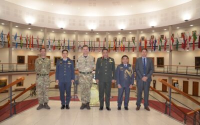 COMMANDANT DA RBAF VISIT TO DEFENCE ACADEMY OF THE UNITED KINGDOM, SHRIVENHAM