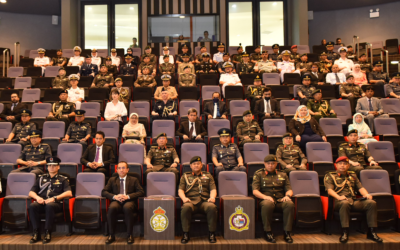 THE OPENING CEREMONY OF 13TH COMMAND AND STAFF COURSE