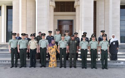 DEPUTY DIRECTOR OF THE OFFICE FOR INTERNATIONAL MILITARY COOPERATION OF THE CENTRAL MILITARY COMMISSION OFFICIAL VISIT TO DA RBAF
