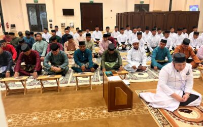 DOA KESYUKURAN IN CONJUNCTION WITH HRH DPMM’S 49TH BIRTHDAY AT SURAU ASY-SYUHADA’