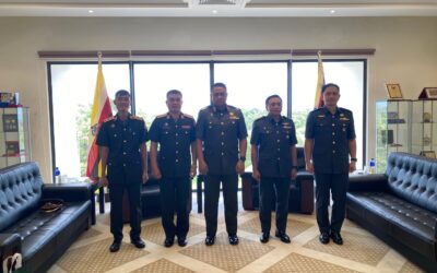 COMMANDANT OF DEFENCE ACADEMY RECEIVED A COURTESY CALL FROM DEFENCE ATTACHÉ OF THE LAO PEOPLE’S DEMOCARATIC REPUBLIC ACCREDITED TO BRUNEI DARUSSALAM