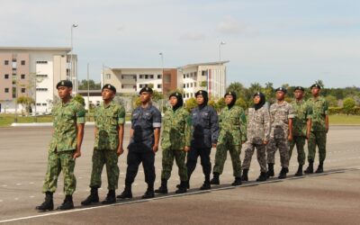 END OF 6 WEEKS OCS TRAINING