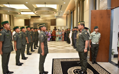 APPOINTMENT CEREMONY FOR THE 22nd INTAKE OF OFFICER CADETSCHOOL, DEFENCE ACADEMY RBAF