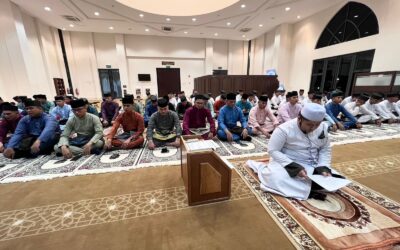 THE DEFENCE ACADEMY ROYAL BRUNEI ARMED FORCES (DA RBAF) HOLDS  TAKBIR & HARI RAYA AIDILFITRI PRAYER IN CONJUNCTION WITH THE FIRST OF SYAWAL 1444H