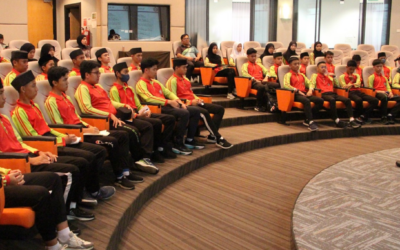 OCS DA RBAF RECEIVE A VISIT FROM SEKOLAH MENENGAH SAYYIDINA HASAN MILITARY CADET