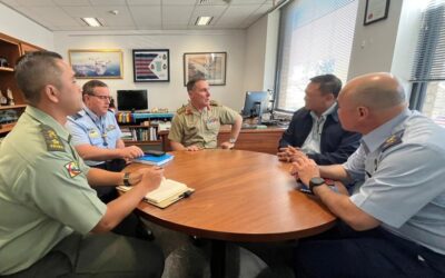 OFFICE CALL WITH COLONEL MARK JENNINGS, ACTING COMMANDANT AUSTRALIAN WAR COLLEGE