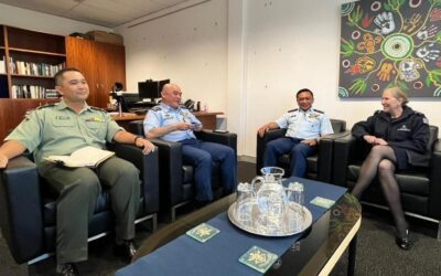 OFFICE CALL WITH AIR COMMODORE RUTH ELSLEY, ACTING COMMANDER, AUSTRALIAN DEFENCE COLLEGE