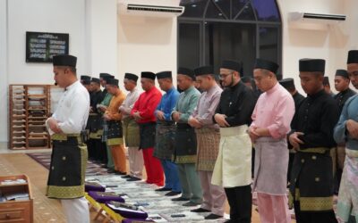 OFFICER CADET SCHOOL DA RBAF HELD A DOA KESYUKURAN IN CONJUNCTION OF OCS 15TH ANNIVERSARY