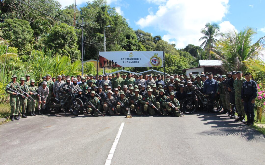 INTAKE 22 OFFICER CADETS VALIANTLY TAKES ON THE 42KM COMMANDERS CHALLENGE