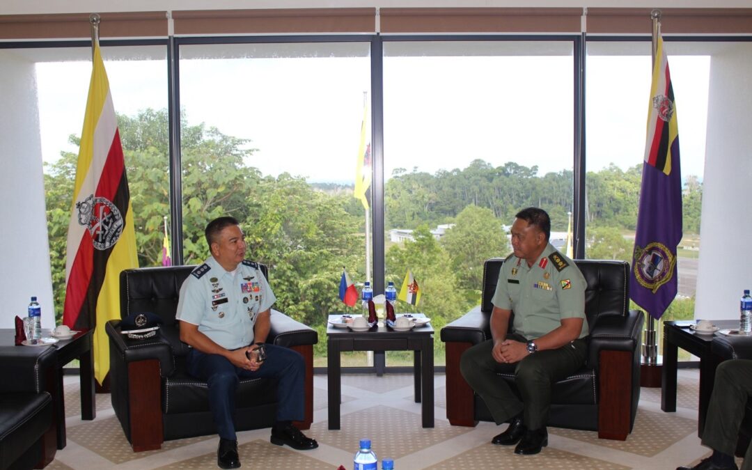 DA RBAF RECEIVES INTRODUCTORY CALL FROM FROM THE NEW REPUBLIC OF PHILIPPINES DEFENCE ATTACHÉ