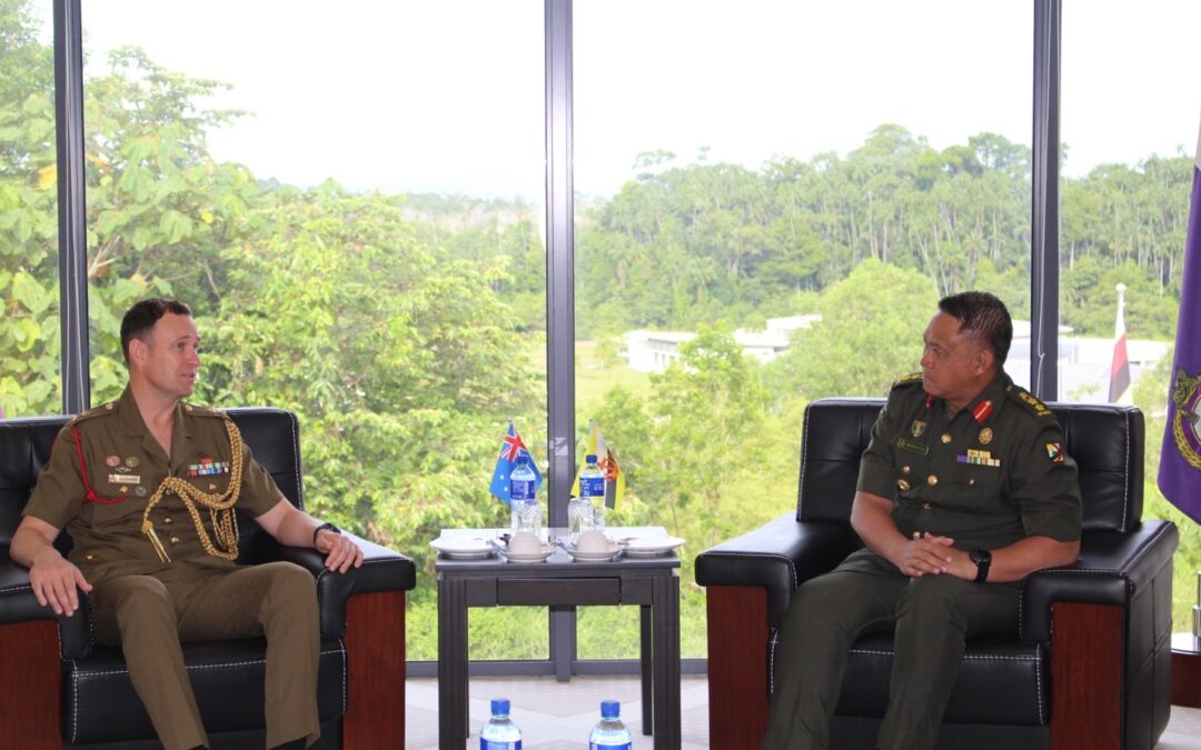 DEFENCE ACADEMY RECEIVED INTRODUCTORY CALL FROM AUSTRALIAN DEFENCE ADVISER TO BRUNEI DARUSSALAM