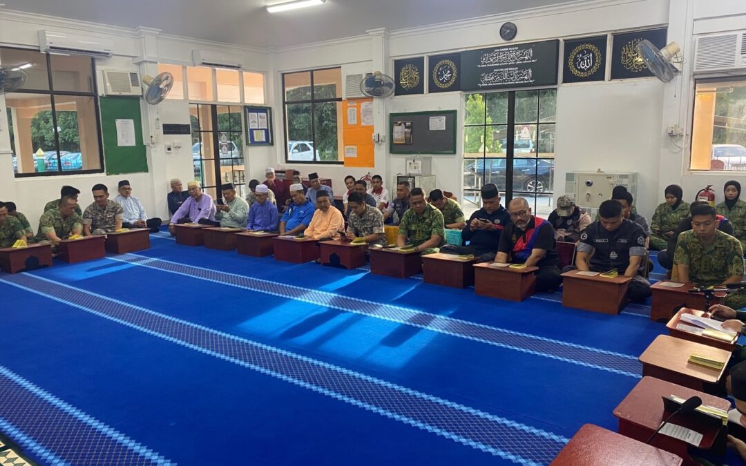 DEFENCE ACADEMY PARTICIPATES IN CLEANING CAMPAIGN IN THE TEMBURONG DISTRICT