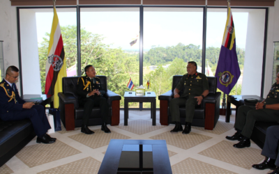 COMMANDANT RECEIVED FAREWELL & INTRODUCTORY CALL FROM OUTGOING & THE NEW DEFENCE ATTACHE OF KINGDOM OF THAILAND