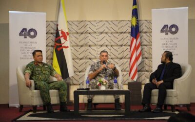 HI-TEA AND DIALOGUE SESSION HELD IN CONJUNCTION WITH THE STUDY VISIT FROM THE MALAYSIAN ARMED FORCES DEFENCE COLLEGE SERIES 44/2024