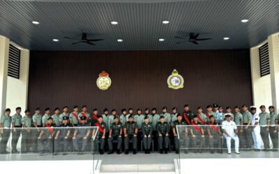 HANDOVER CEREMONY FOR OFFICER COMMANDING ADMINISTRATION WING
