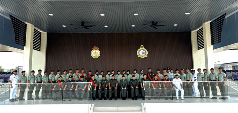 HANDOVER CEREMONY FOR OFFICER COMMANDING ADMINISTRATION WING