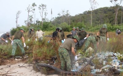 DA RBAF PARTICIPATED IN NATIONWIDE COASTAL CLEANLINESS CAMPAIGN, ‘COASTAL MARVEL’