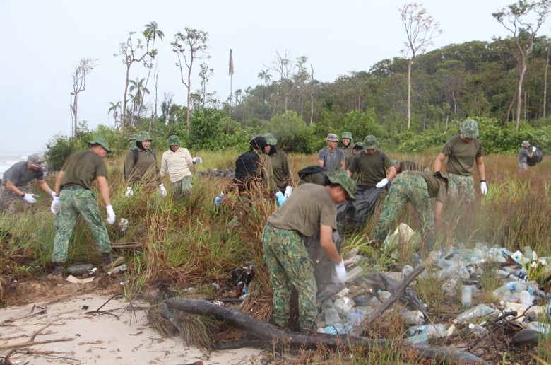 DA RBAF PARTICIPATED IN NATIONWIDE COASTAL CLEANLINESS CAMPAIGN, ‘COASTAL MARVEL’