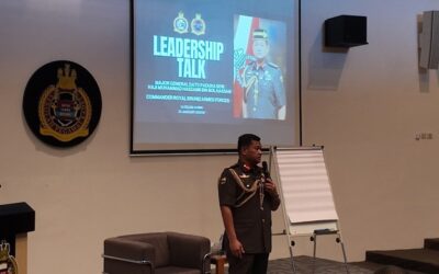 COMMANDER RBAF LEADERSHIP TALK WITH OFFICER CADETS OF INTAKE 23