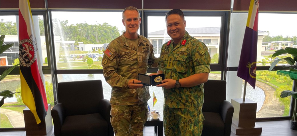 DEPUTY COMMANDER OF USINDOPACOM VISIT TO DA RBAF