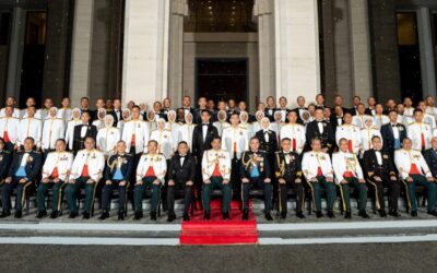 NEWLY COMMISSIONED OFFICERS OF INTAKE 23 GRADUATION DINNER NIGHT
