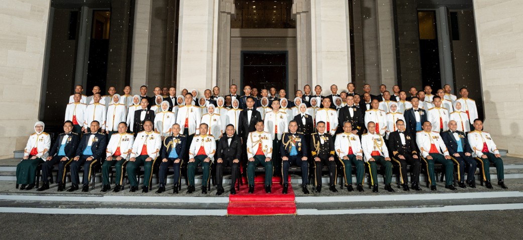 NEWLY COMMISSIONED OFFICERS OF INTAKE 23 GRADUATION DINNER NIGHT
