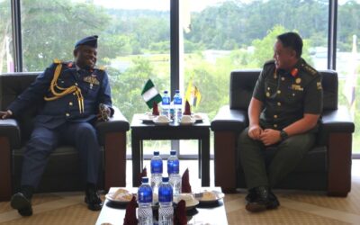 INTRODUCTORY CALL FROM NON-RESIDENT DEFENCE ATTACHE OF NIGERIA TO BRUNEI DARUSSALAM