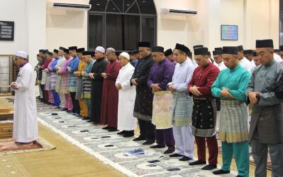 DEFENCE ACADEMY RBAF COMMENCES RAMADHAN 1446H OBSERVANCE WITH TERAWIH PRAYERS AND TADARUS AL-QURAN
