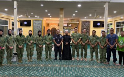 DA RBAF CONDUCT MOSQUE CLEANING CAMPAIGN AT MASJID KAMPONG TANAH JAMBU IN CONJUNCTION WITH RAMADHAN 1446H