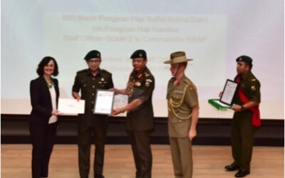 6 RBAF OFFICERS RECEIVED OBOE ENDEAVOUR AWARD