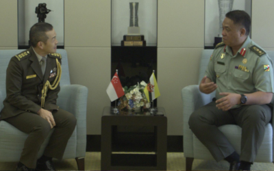 COMMANDANT OF DA RBAF HOSTED FAREWELL LUNCH FOR OUTGOING DEFENCE ADVISER OF THE REPUBLIC OF SINGAPORE