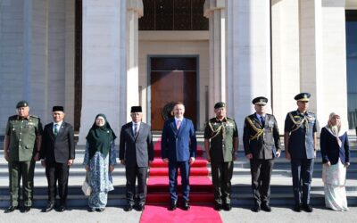 FIRST GENTLEMAN OF KOSOVO VISITS DA RBAF