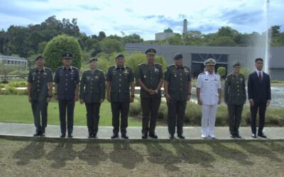 CHIEF OF DEFENCE FORCE OF TIMOR LESTE VISITS DA RBAF