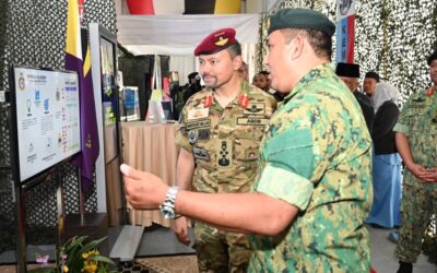 DA RBAF EXHIBITION DURING RBAF 64TH ANNIVERSARRY
