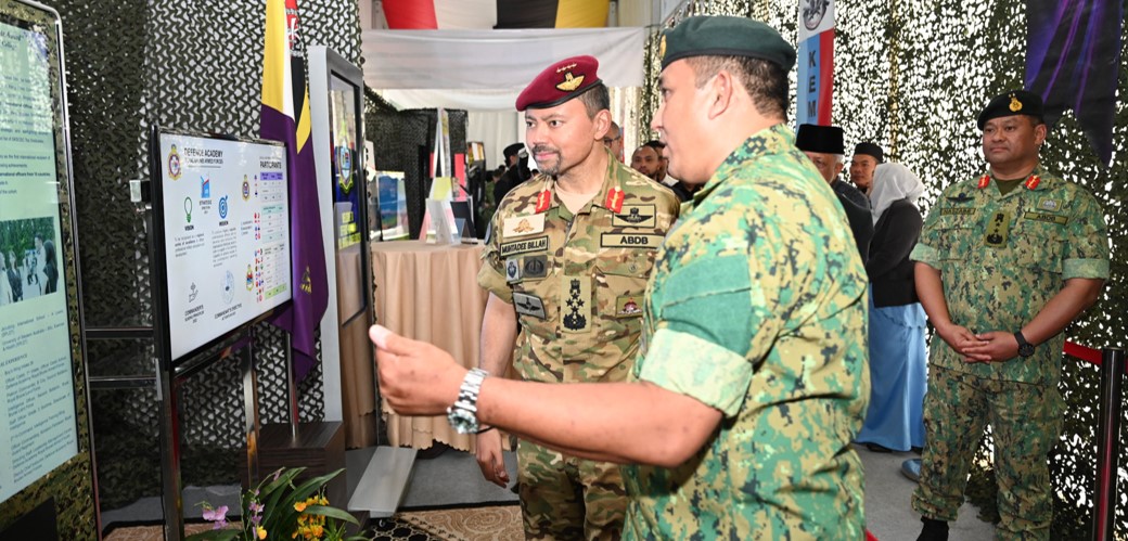 DA RBAF EXHIBITION DURING RBAF 64TH ANNIVERSARRY
