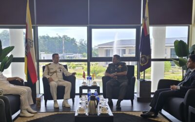COURTESY CALL FROM TURKEY MILITARY ATTACHÉ ACCREDITED TO BRUNEI DARUSSALAM