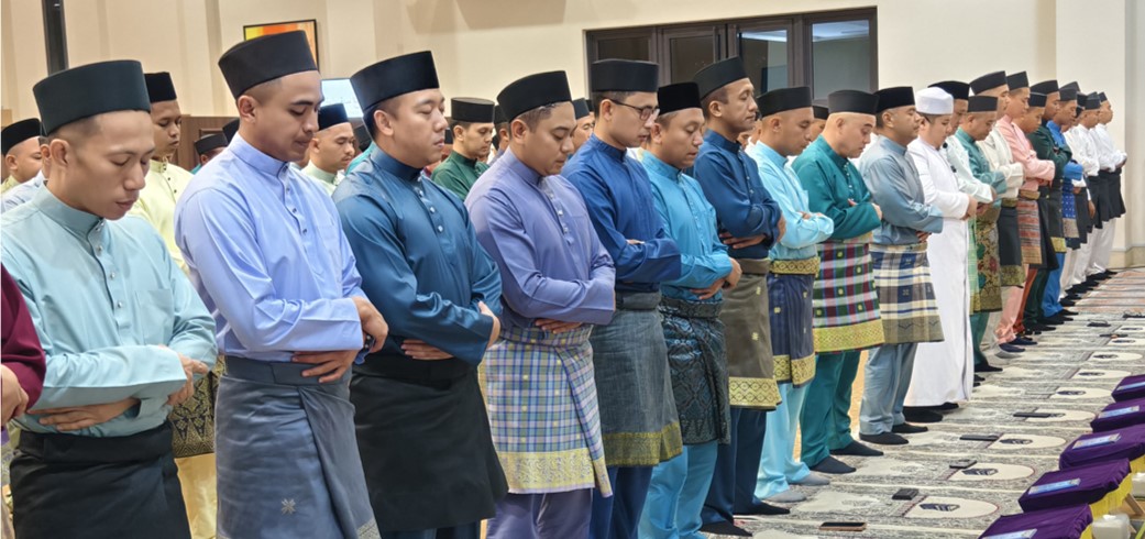 THANKSGIVING CEREMONY IN CONJUNCTION WITH HIS MAJESTY SULTAN  DAN YANG DI-PERTUAN NEGARA BRUNEI DARUSSALAM 79TH BIRTHDAY