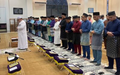 THANKSGIVING CEREMONY IN CONJUNCTION WITH THE DIAMOND JUBILEE  WEDDING ANNVERSARY OF HIS MAJESTY THE SULTAN AND YANG DI-PERTUAN OF  BRUNEI DARUSSALAM AND HER MAJESTY RAJA ISTERI