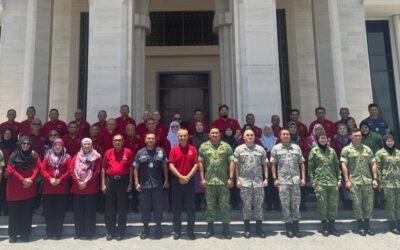 DA RBAF RECEIVES A WORKING VISIT FROM THE VETERAN ASSOCIATION ROYAL BRUNEI ARMED FORCES