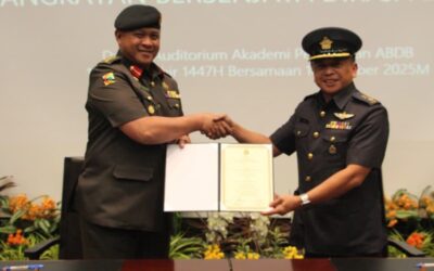 CHANGE OF COMMAND CEREMONY FOR THE COMMANDANT OF THE DEFENCE ACADEMY ROYAL BRUNEI ARMED FORCES