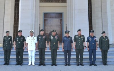 OFFICIAL VISIT FROM HIS EXCELLENCY GENERAL ROMEO SATURNINO BRAWNER JR., PA, CHIEF OF STAFF OF THE ARMED FORCES OF THE PHILIPPINES TO THE DEFENCE ACADEMY ROYAL BRUNEI ARMED FORCES