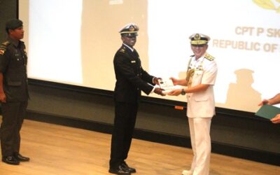 CLOSING CEREMONY OF THE JUNIOR STAFF COURSE 2018