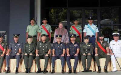 HANDOVER CEREMONY FOR COMMANDING OFFICER OF OFFICER CADET SCHOOL