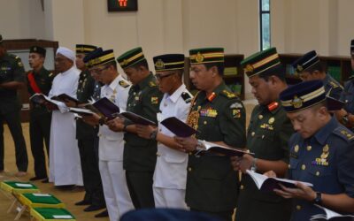 OFFICER CADETS OF INTAKE 17 HELD KHATAM AL-QURAN