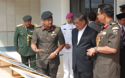 MALAYSIA’S MINISTER OF DEFENCE INTRODUCTORY VISIT TO DEFENCE ACADEMY, ROYAL BRUNEI ARMED FORCES