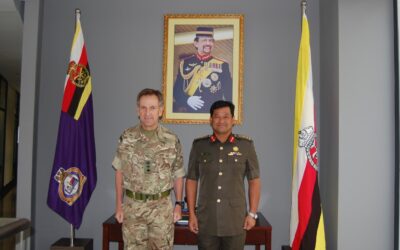 COURTESY CALL FROM DEFENCE ADVISER OF UNITED KINGDOM