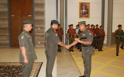 PROMOTION CEREMONY FOR DEFENCE ACADEMY ROYAL BRUNEI ARMED FORCES PERSONNEL