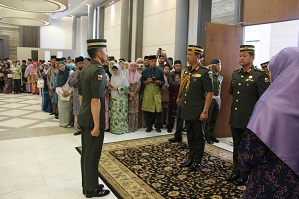 APPOINTMENT CEREMONY FOR THE 18th INTAKE, OFFICER CADET SCHOOL DA RBAF